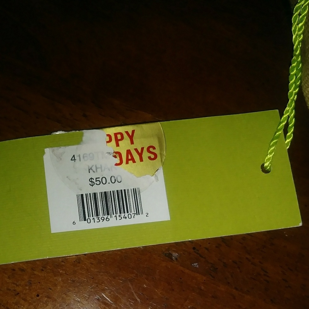 Tommy Bahama toiletry bag khaki